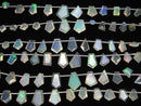 [Video] High Quality Ethiopia Opal AAA- Fancy Shape Faceted half or 1strand beads (aprx.4inch / 11cm)
