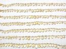 [Video] High Quality Citrine AAA- Drop 4Faceted Twist Faceted Briolette half or 1strand beads (aprx.7inch / 18cm)