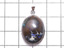 [Video] [One of a kind] Australia Boulder Opal AAA Pendant Silver925 NO.34