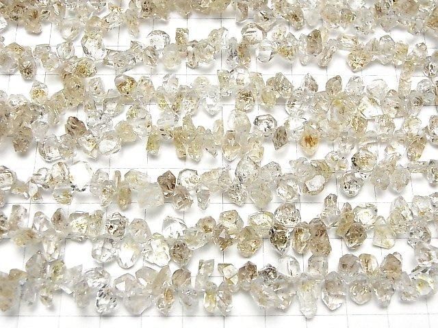 [Video] Pakistan Oil in Quartz Rough Rock Top Side Drilled Hole Half or 1strand beads (aprx.15inch/38cm)