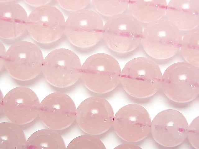 Rose Quartz, Round Gemstone Beads