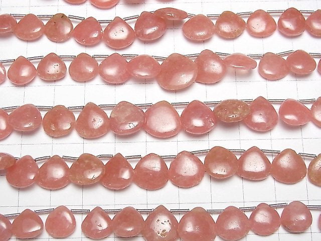 [Video] Argentina Rhodochrosite AA++ Chestnut (Smooth) 1strand beads (aprx.7inch / 18cm)