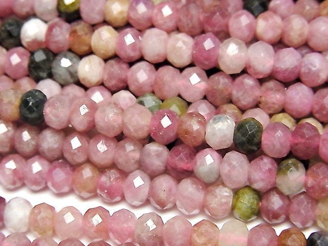 Roundel, Tourmaline Gemstone Beads