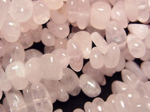 [Video] Madagascar Rose Quartz AA++ Small Nugget (Chips) 1strand beads (aprx.34inch/86cm)