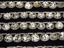 [Video] Doublet Crystal AAA Chestnut Faceted Briolette Gold & Silver half or 1strand (12pcs)