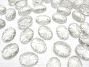 [Video]High Quality Green Amethyst AAA Carved Oval Cabochon 14x10mm 2pcs