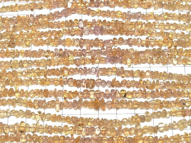 [Video]Imperial Topaz AA++ Small Nugget (Chips) 1strand beads (aprx.7inch/18cm)