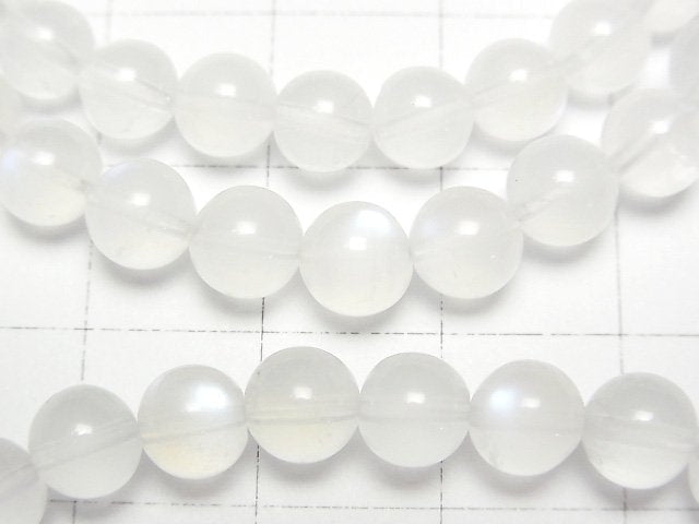 [Video]Top Quality Sri Lanka Royal Blue Moonstone AAAA Round 6mm Bracelet