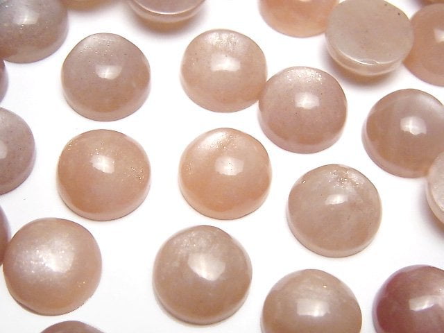 Cabochon, Moonstone Gemstone Beads