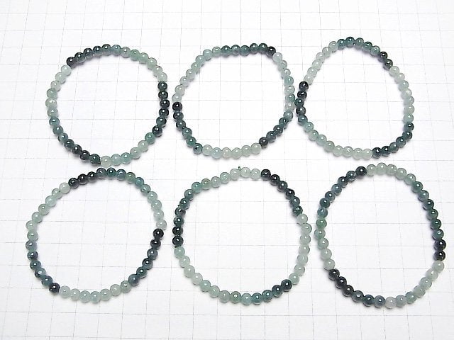 [Video] Grandidierite AA++ Round 5mm Bracelet