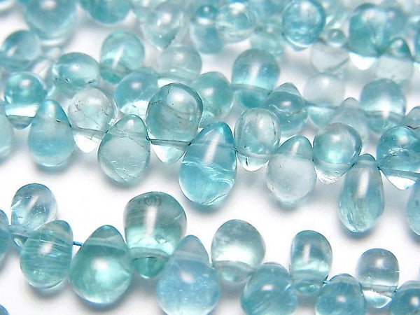 Apatite, Drop Gemstone Beads