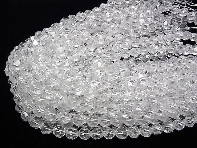 [Video] Crystal AA++ 20Faceted Round 10mm half or 1strand beads (aprx.15inch / 37cm)