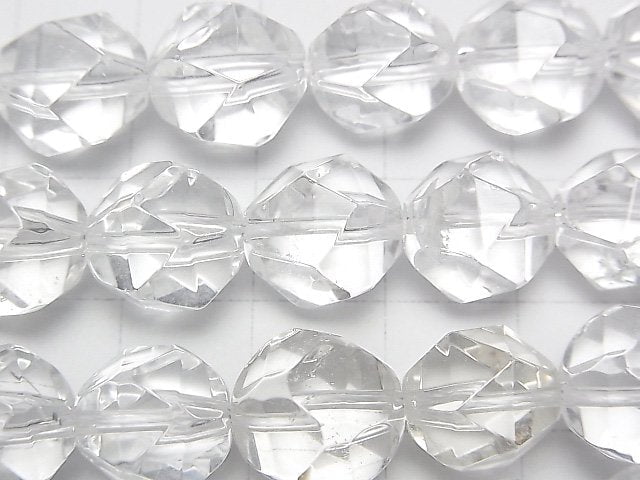 [Video] Crystal AA++ 20Faceted Round 12mm half or 1strand beads (aprx.15inch / 37cm)