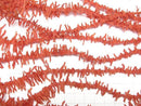[Video] Sardinian coral, red Coral AA++ branch sticks (Chips) half or 1strand beads (aprx.21inch / 53cm)