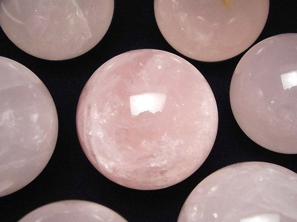 Rose Quartz, Round Gemstone Beads