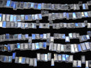 [Video]High Quality Rainbow Moonstone AAA- Faceted Rectangle half or 1strand beads (aprx.10inch/25cm)