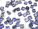 [Video] High Quality Iolite AAA- Sugarloaf Cut 4x4mm 10pcs