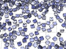 [Video] High Quality Iolite AAA- Sugarloaf Cut 4x4mm 10pcs