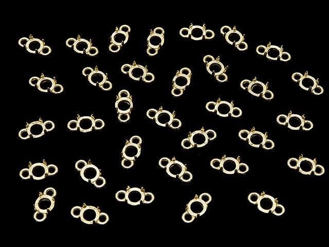[Video] Silver925 Frame Round 4mm [Both Sides] Hairline 18KGP 2pcs