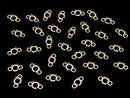 [Video] Silver925 Frame Round 4mm [Both Sides] Hairline 18KGP 2pcs