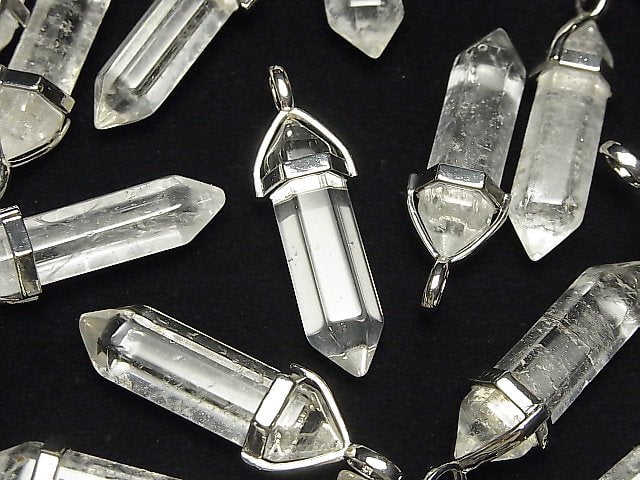 Accessories, Crystal Quartz, Pendant, Point Gemstone Beads