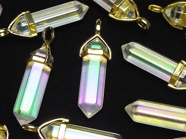 Accessories, Crystal Quartz, Pendant, Point Gemstone Beads