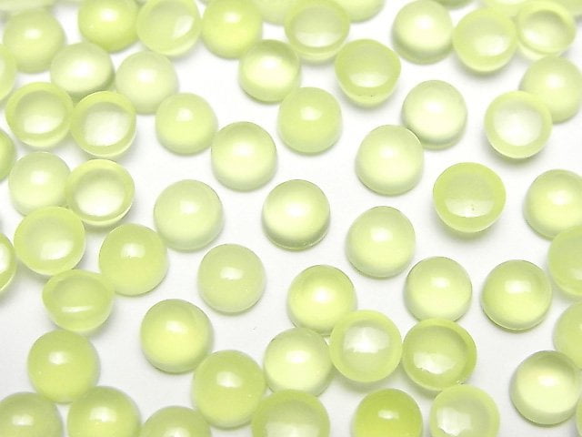 Cabochon, Chalcedony Gemstone Beads
