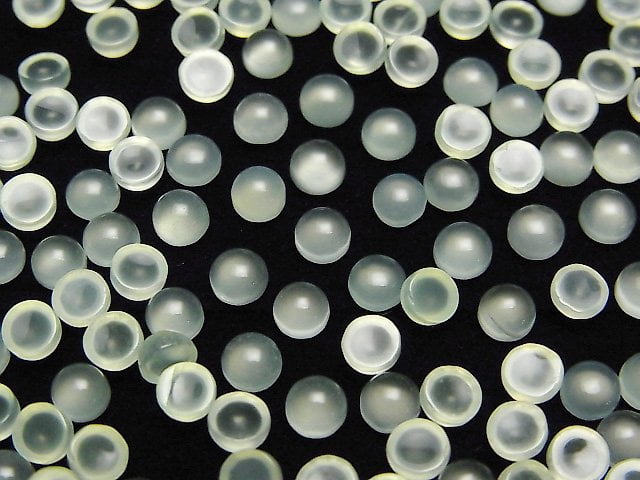 Cabochon, Chalcedony Gemstone Beads