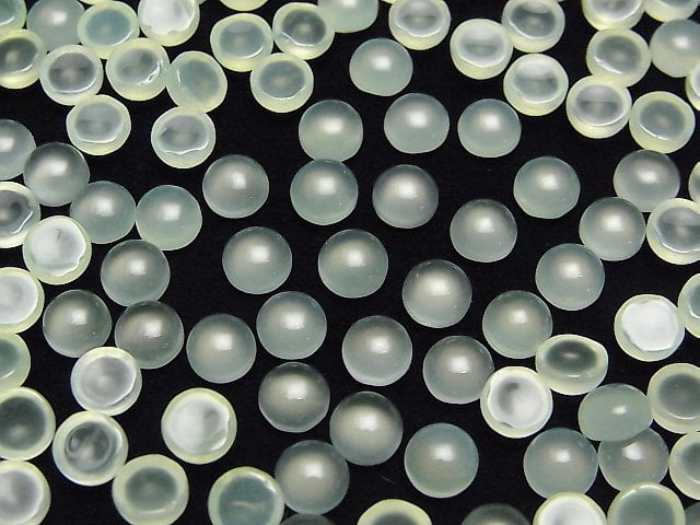 Cabochon, Chalcedony Gemstone Beads