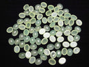 [Video] Apple Green Chalcedony AAA Oval Cabochon 10x8mm 3pcs