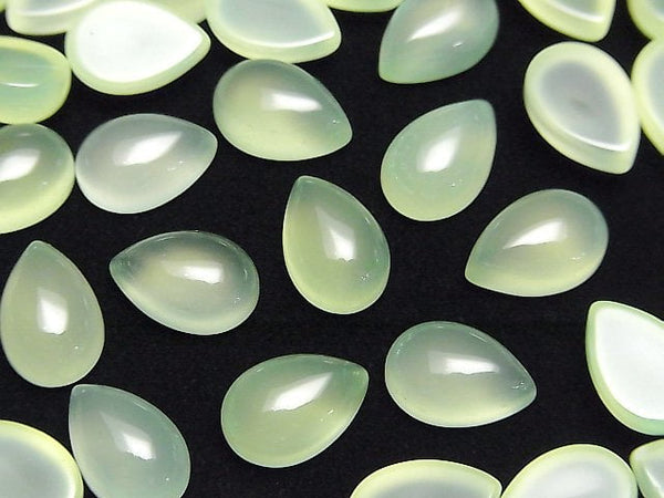 Cabochon, Chalcedony Gemstone Beads