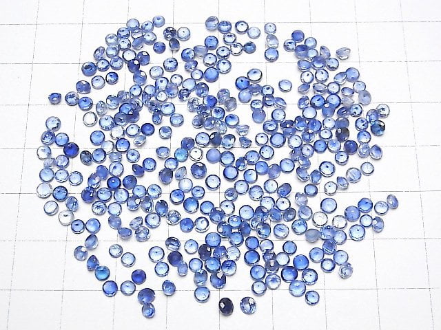 [Video]High Quality Kyanite AAA Loose stone Round Faceted 3x3mm 10pcs