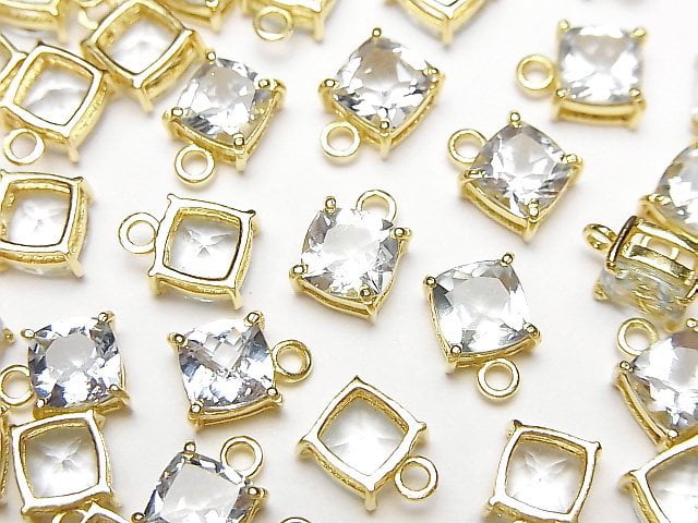 Aquamarine, Bezel Setting, Rectangle Gemstone Beads