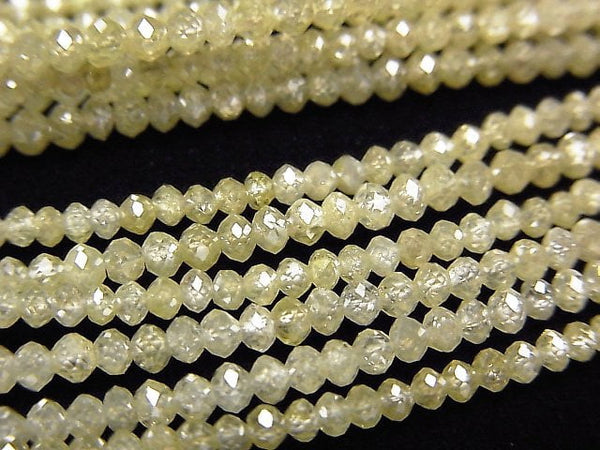 Diamond, Roundel Gemstone Beads