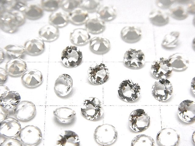 [Video]High Quality Scapolite Loose stone Round Faceted 4x4mm 5pcs