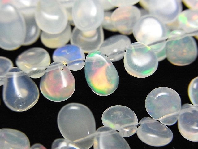 Opal, Pear Shape Gemstone Beads