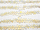 [Video]High Quality Ethiopia Opal AA++ Pear shape (Smooth) half or 1strand beads (aprx.7inch/18cm)