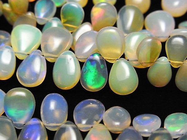 Opal, Pear Shape Gemstone Beads