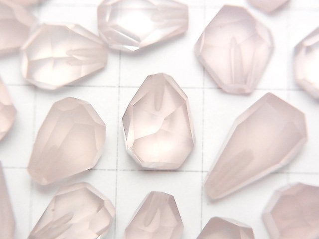 [Video]High Quality Rose Quartz AAA- Half Drilled Hole Rough Drop 3pcs