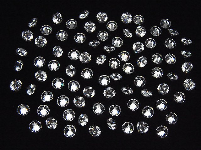 [Video] Cubic Zirconia AAA Loose stone Round Faceted 5x5mm 20pcs