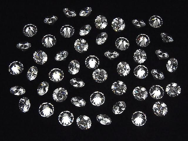[Video] Cubic Zirconia AAAA Loose stone Round Faceted 8x8mm 5pcs
