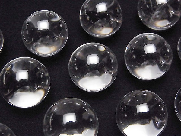 Crystal Quartz, Round Gemstone Beads
