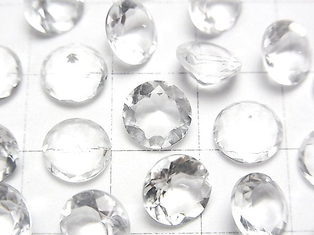 [Video]High Quality Hyalite Opal AAA Loose stone Round Faceted 8x8mm 1pc