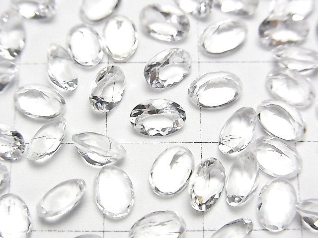 [Video]High Quality Hyalite Opal AAA Loose stone Oval Faceted 6x4mm 2pcs