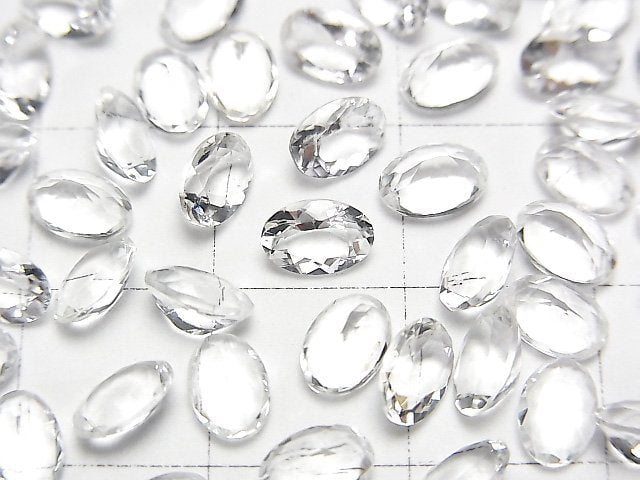 [Video]High Quality Hyalite Opal AAA Loose stone Oval Faceted 6x4mm 2pcs