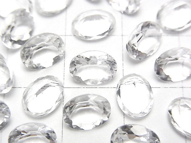 [Video]High Quality Hyalite Opal AAA Loose stone Oval Faceted 8x6mm 1pc