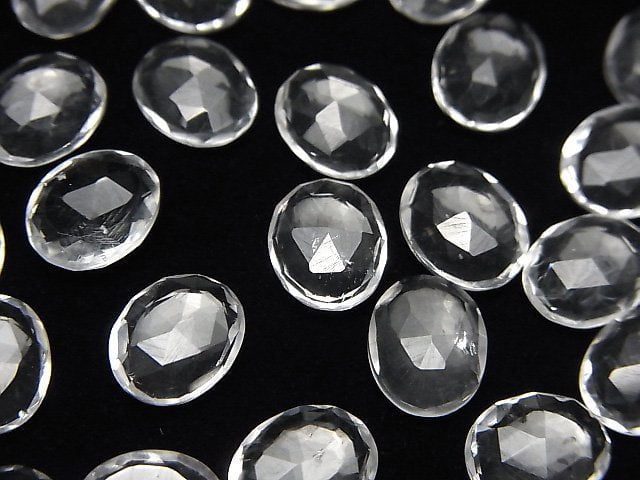 [Video]High Quality Hyalite Opal AAA- Oval Rose Cut 10x8mm 1pc