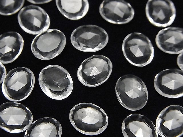 [Video]High Quality Hyalite Opal AAA- Oval Rose Cut 10x8mm 1pc