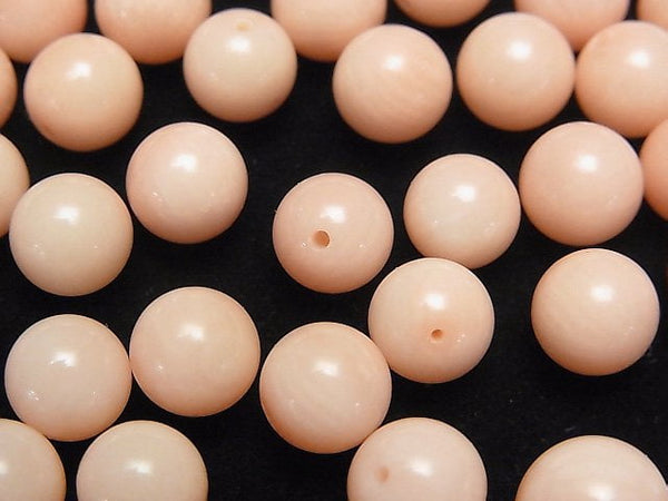 Coral, Round Natural Beads