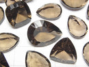 [Video]High Quality Smoky Quartz AAA Loose stone Concave Cut Mixed Shape 5pcs